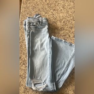 American eagle size 000 short, flare legging. euc sfh